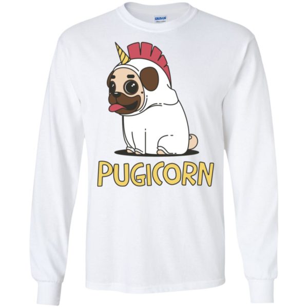 Pugicorn Pug Unicorn Shirt