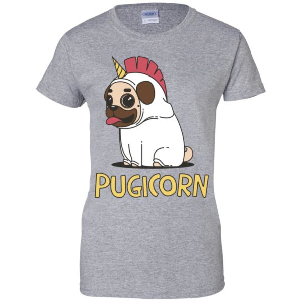 Pugicorn Pug Unicorn Shirt