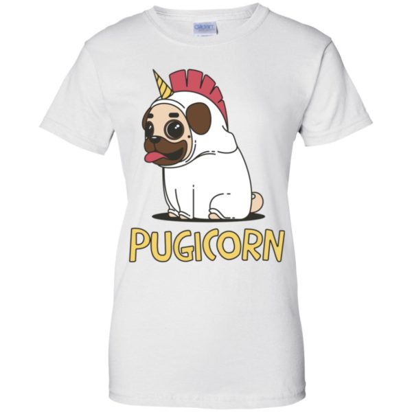 Pugicorn Pug Unicorn Shirt