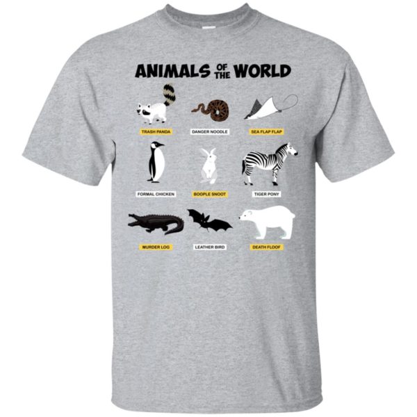 Animals Of The World Shirt