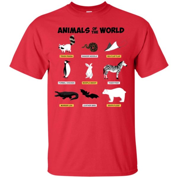 Animals Of The World Shirt