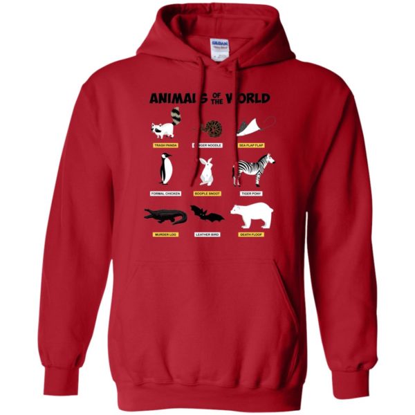 Animals Of The World Shirt