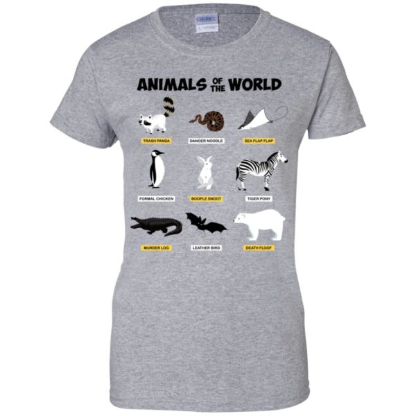 Animals Of The World Shirt