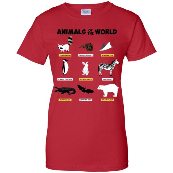 Animals Of The World Shirt