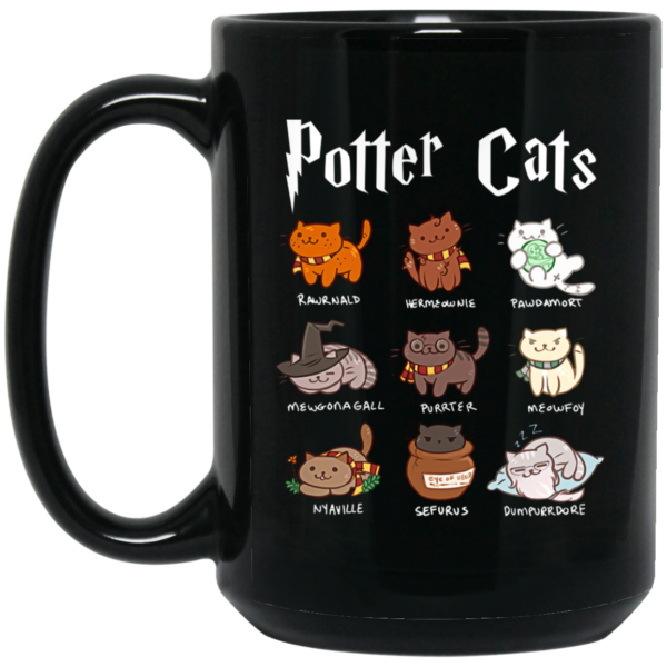 Harry Potter Cats Hairy Pawtter Coffee Mug