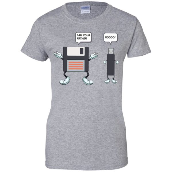 USB Floppy Disk I Am Your Father Shirt