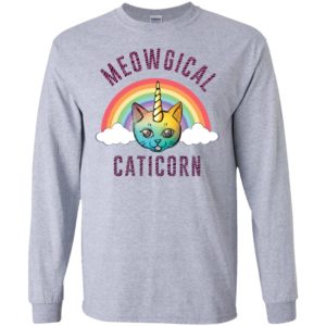 Meowgical Caticorn Rainbow Cat Unicorn Kittycorn Shirt
