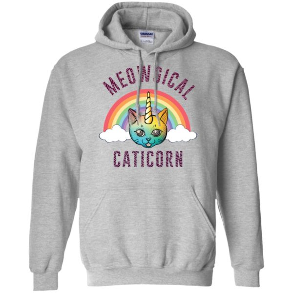 Meowgical Caticorn Rainbow Cat Unicorn Kittycorn Shirt