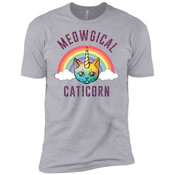 Meowgical Caticorn Rainbow Cat Unicorn Kittycorn Shirt