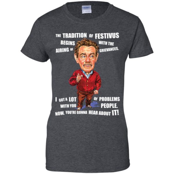 Frank Costanza The Tradition Of Festivus Begins With The Airing Of Grievances Shirt