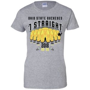 Ohio State Buckeyes 7 Straight Gold Pants 2018 Shirt image Ohio State Buckeyes 7 Straight Gold Pants 2018 Shirt