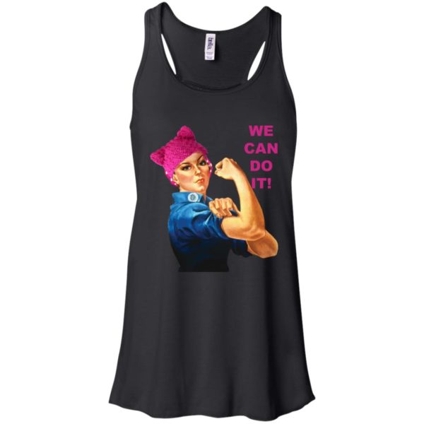 Pussy Cat Hat We Can Do It Feminist Protest Shirt