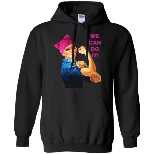 Pussy Cat Hat We Can Do It Feminist Protest Shirt