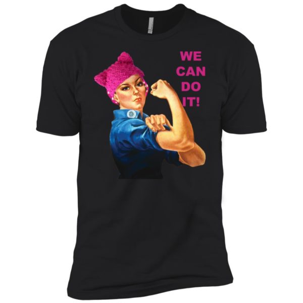 Pussy Cat Hat We Can Do It Feminist Protest Shirt