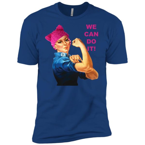 Pussy Cat Hat We Can Do It Feminist Protest Shirt