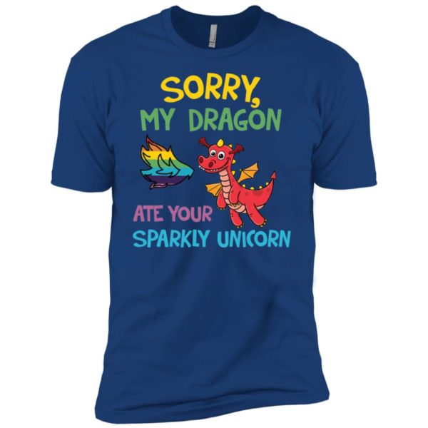 Sorry My Dragon Ate Your Sparkly Unicorn Shirt