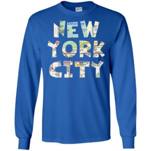 New York City NYC NY Subway Map Shirt