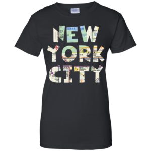 New York City NYC NY Subway Map Shirt