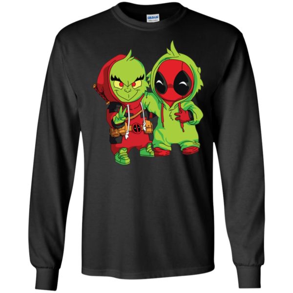 Deadpool and Grinch Best Friends Shirt