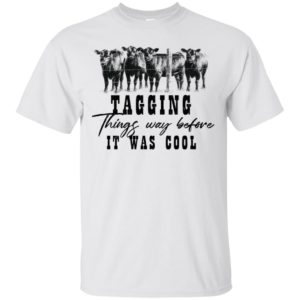 Tagging Things Way Before It Was Cool Black Angus Shirt