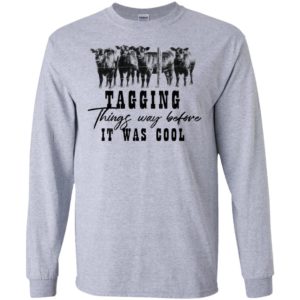 Tagging Things Way Before It Was Cool Black Angus Shirt