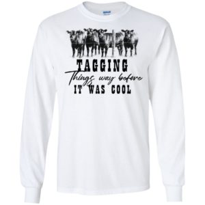 Tagging Things Way Before It Was Cool Black Angus Shirt
