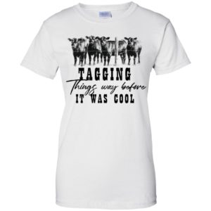 Tagging Things Way Before It Was Cool Black Angus Shirt