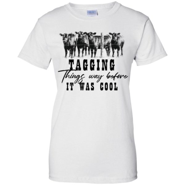 Tagging Things Way Before It Was Cool Black Angus Shirt