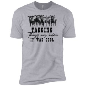 Tagging Things Way Before It Was Cool Black Angus Shirt