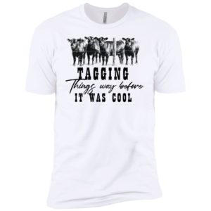 Tagging Things Way Before It Was Cool Black Angus Shirt