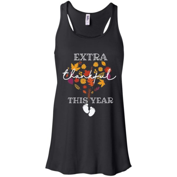 Extra Thankful This Year Pregnant Thanksgiving Shirt