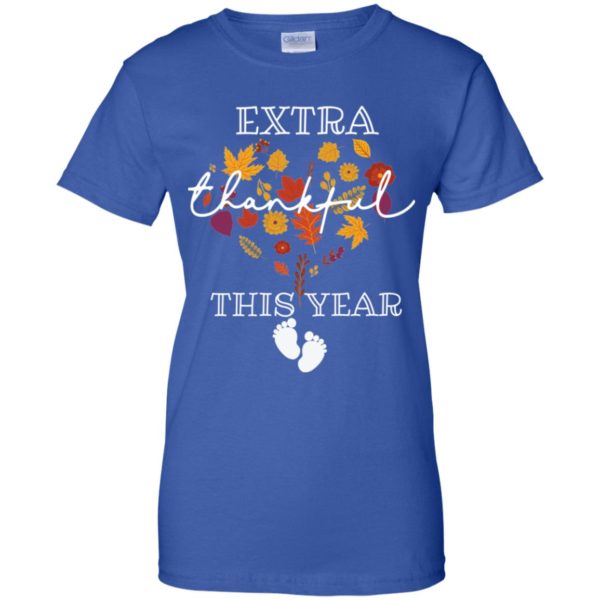 Extra Thankful This Year Pregnant Thanksgiving Shirt