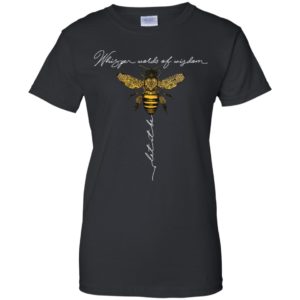 Bee Whisper Words Of Wisdom Let It Be Shirt image Bee Whisper Words Of Wisdom Let It Be Shirt
