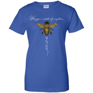 Bee Whisper Words Of Wisdom Let It Be Shirt image Bee Whisper Words Of Wisdom Let It Be Shirt