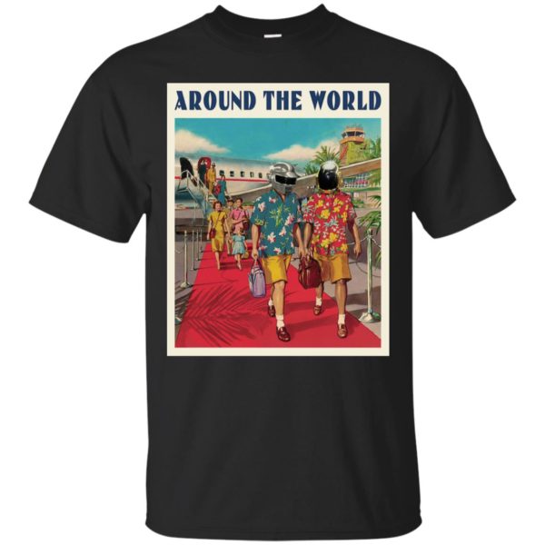 Around the world Daft Punk Shirt
