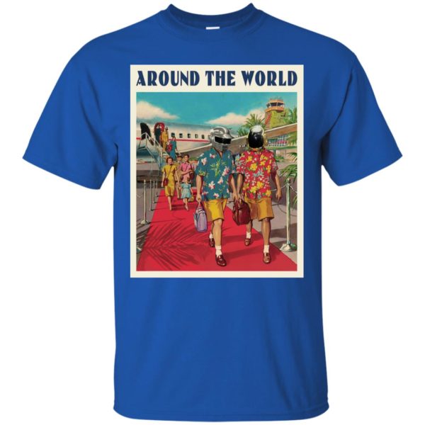 Around the world Daft Punk Shirt