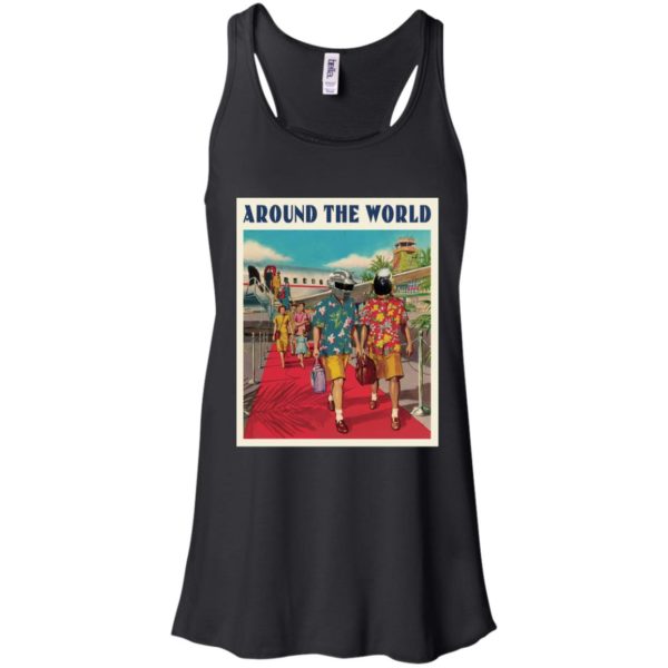 Around the world Daft Punk Shirt