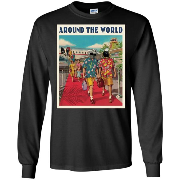 Around the world Daft Punk Shirt