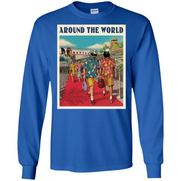 Around the world Daft Punk Shirt