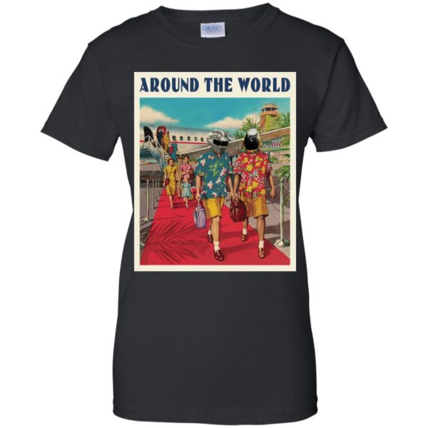 Around the world Daft Punk Shirt