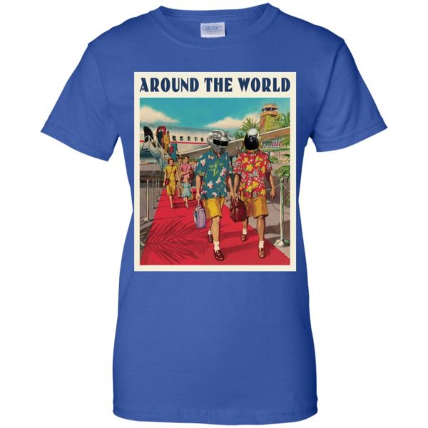 Around the world Daft Punk Shirt