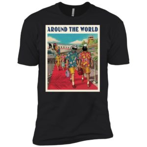 Around the world Daft Punk Shirt image Around the world Daft Punk Shirt