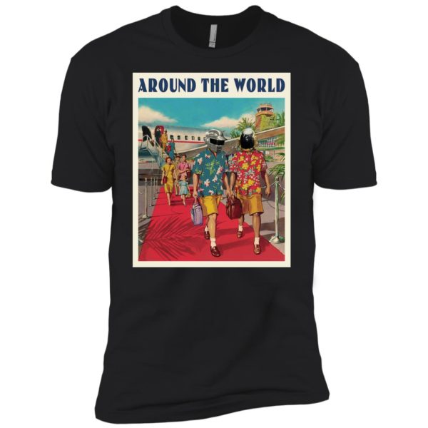 Around the world Daft Punk Shirt