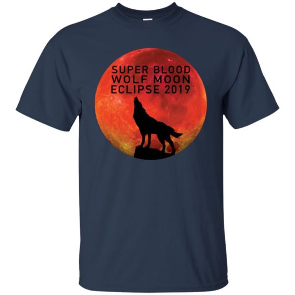 Super Blood Wolf Moon Eclipse 2019 Shirt