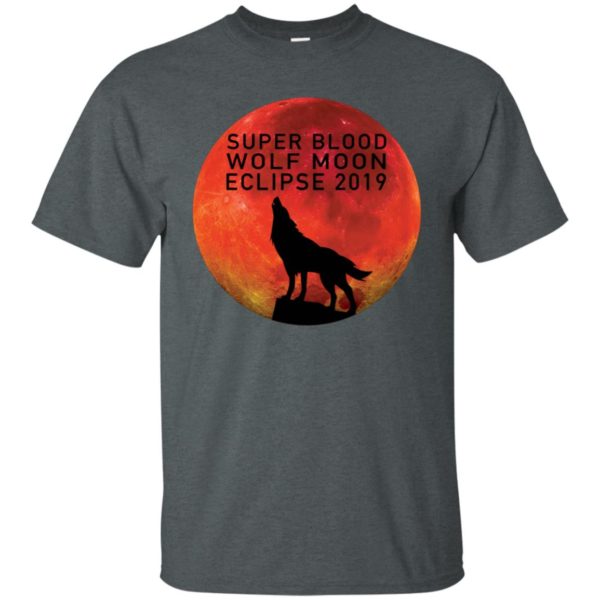 Super Blood Wolf Moon Eclipse 2019 Shirt