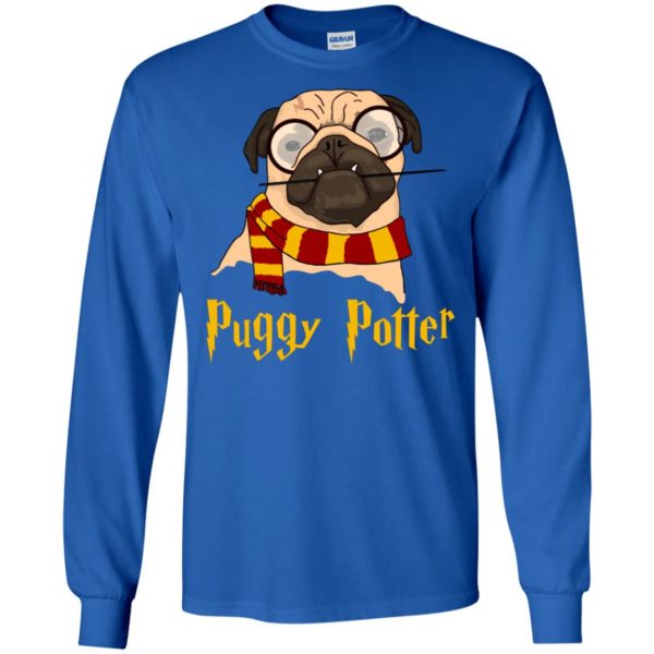 Puggy Potter Magic Wizard Pug Shirt