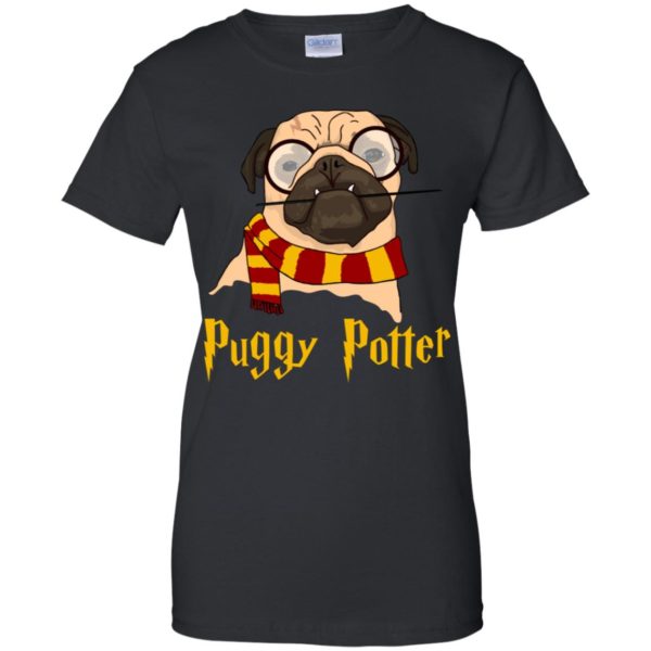 Puggy Potter Magic Wizard Pug Shirt