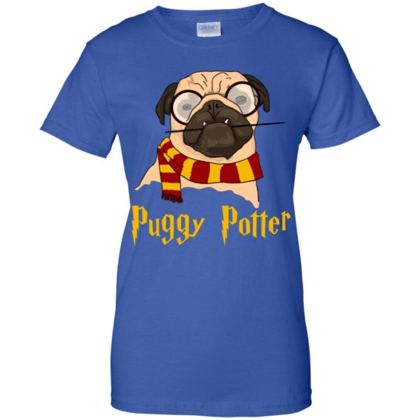 Puggy Potter Magic Wizard Pug Shirt