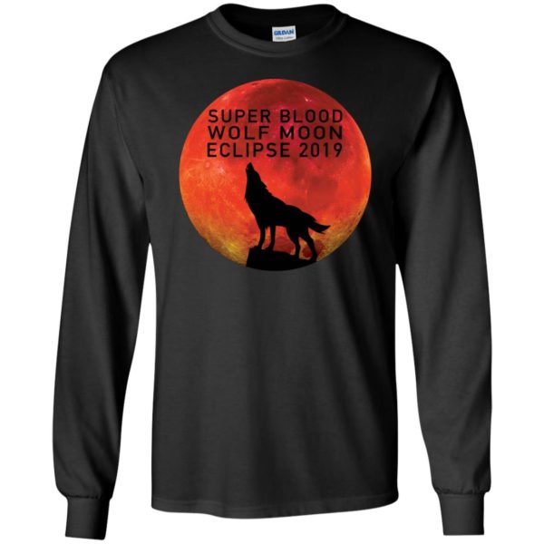 Super Blood Wolf Moon Eclipse 2019 Shirt