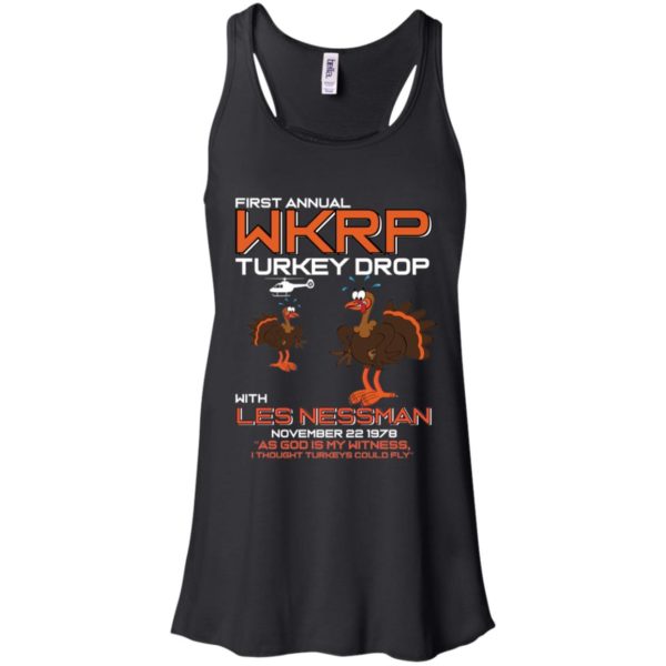 First Annual WKRP Turkey Drop With Les Nessman Shirt